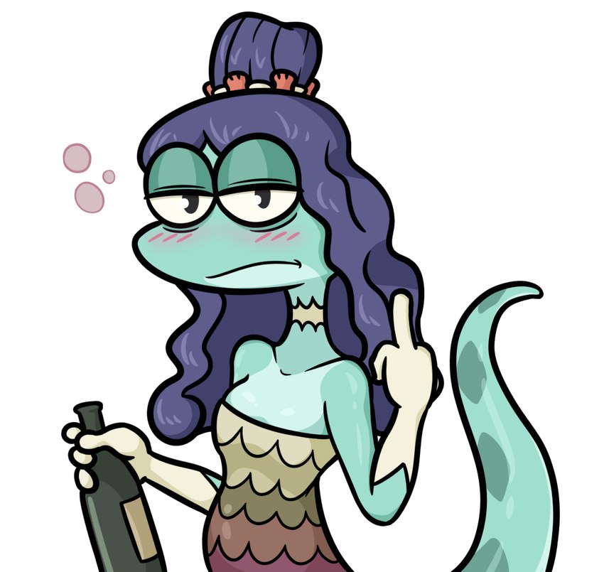 lady olivia (amphibia (series) and etc) created by swampman