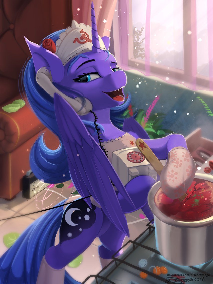 princess luna (friendship is magic and etc) created by discordthege