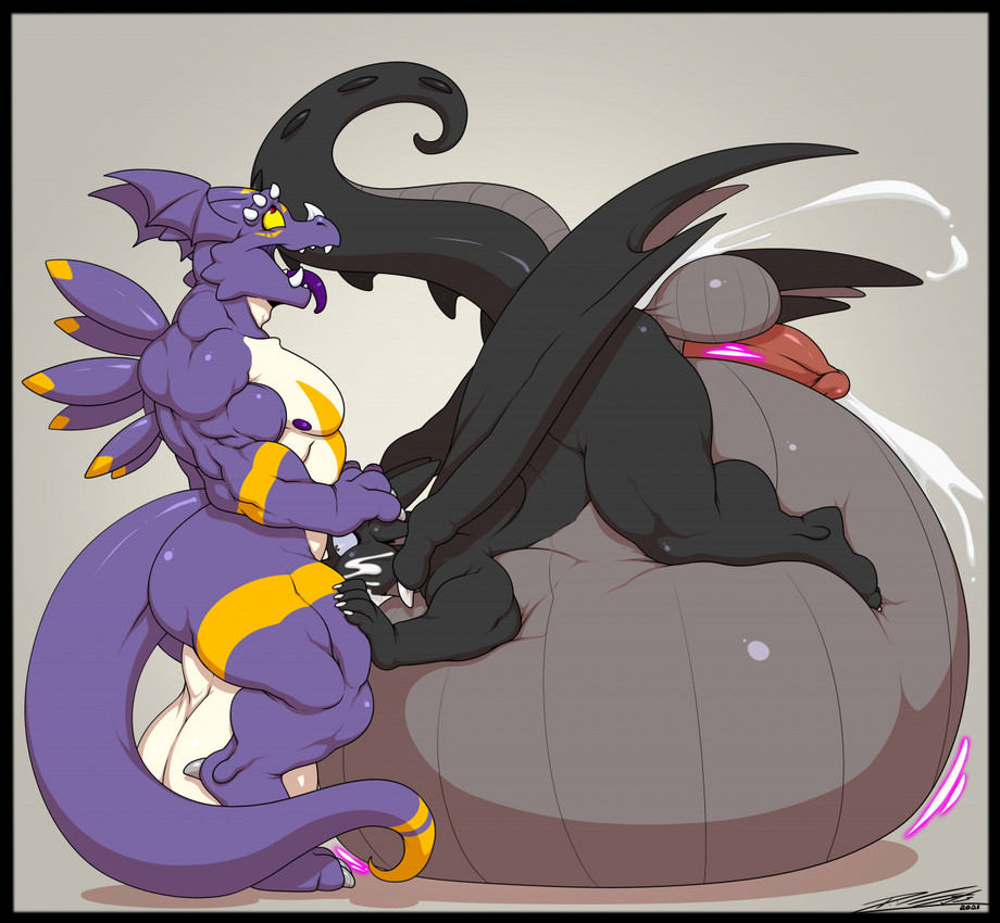 dragoneer and nol (bandai namco and etc) created by deonwolf