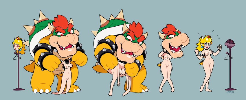 bowser (bowsette meme and etc) created by blackshirtboy