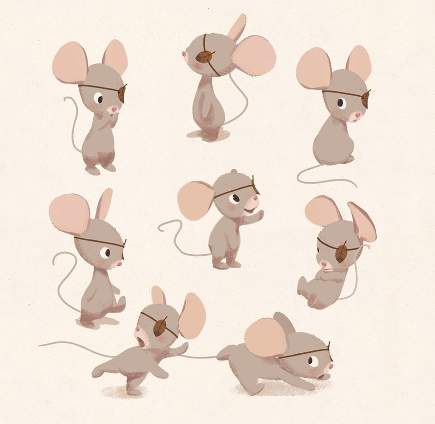 pol the pirate mouse created by denise van leeuwen