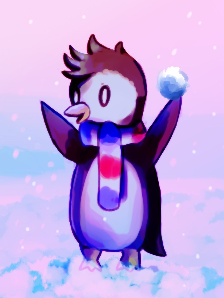 penguin created by shadnoir