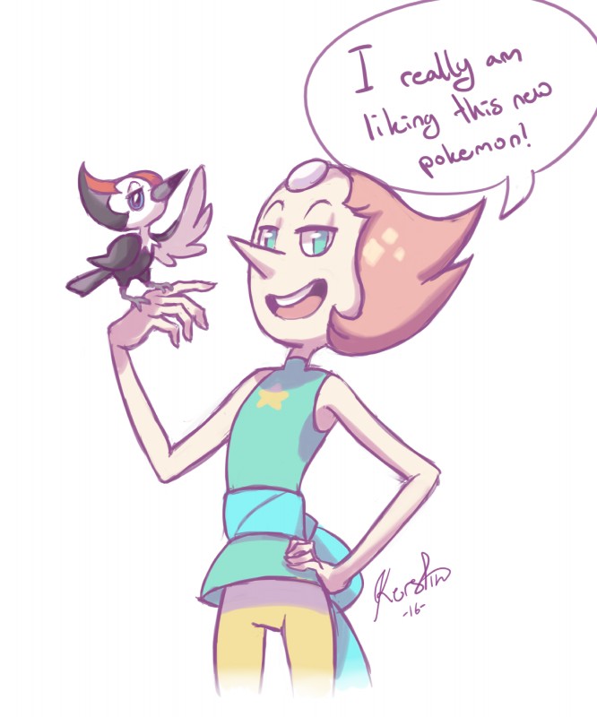 pearl (cartoon network and etc) created by eviart