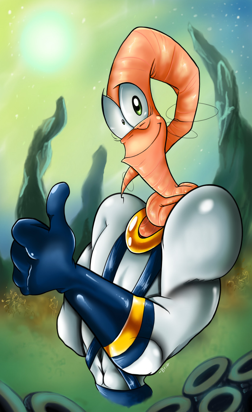 earthworm jim (earthworm jim (series)) created by 8-bit-britt