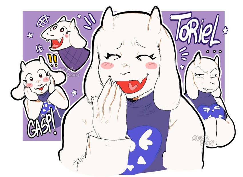 toriel (undertale (series)) created by dustyboney