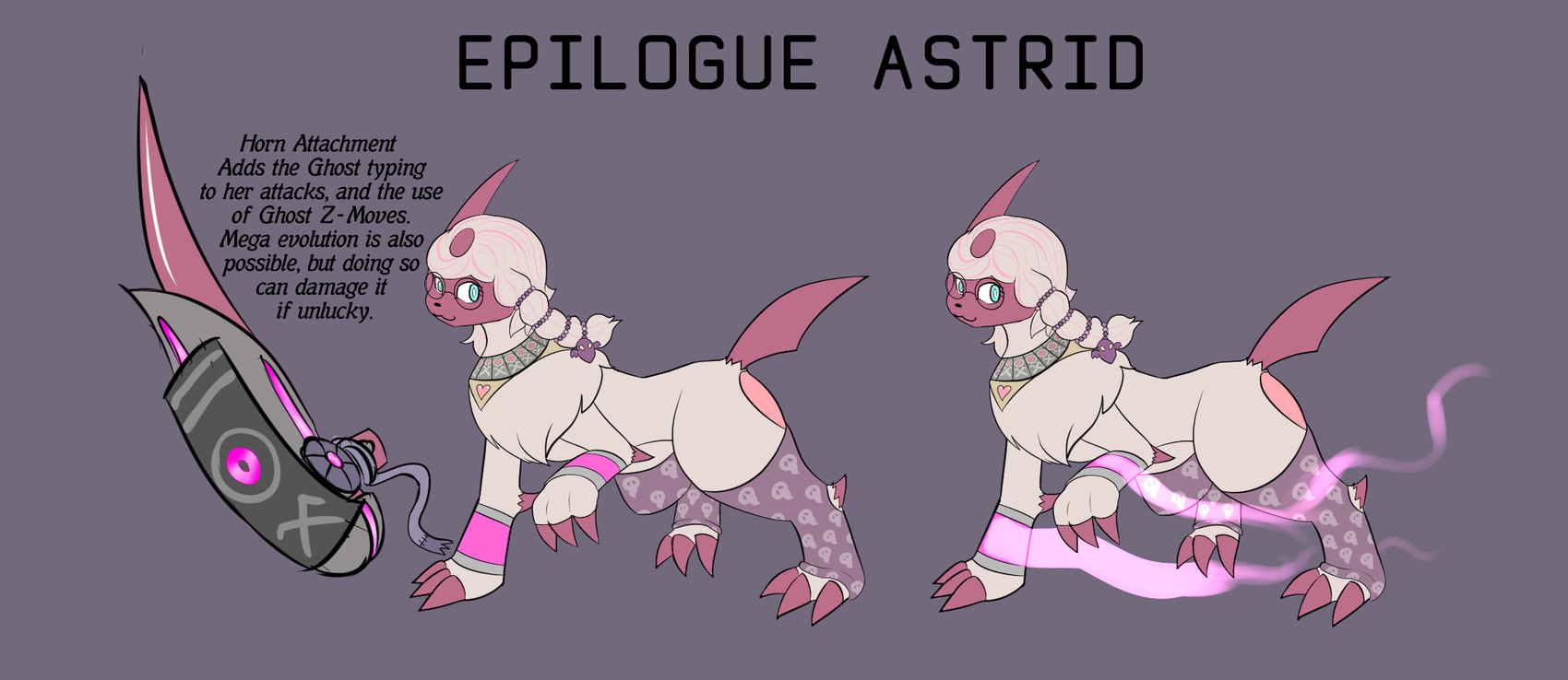 astrid the absol (pokemon mystery dungeon: beyond and etc) created by rymherdier