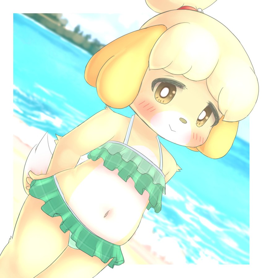 isabelle (animal crossing and etc) created by bunnag