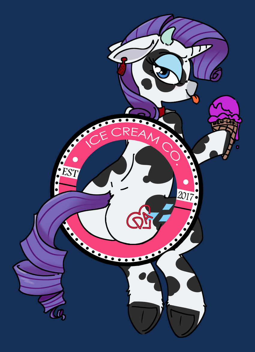 fan character, raricow, and rarity (friendship is magic and etc) created by hijackerdraws