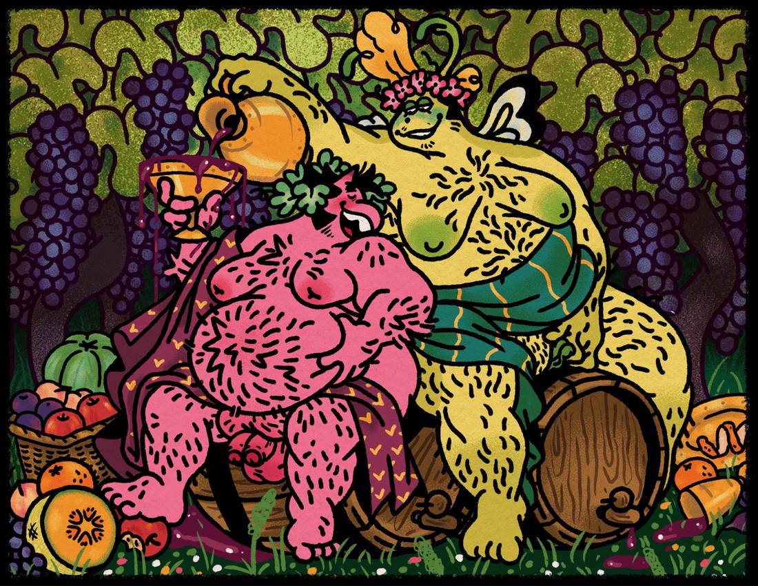 atlas and rake created by polychaete (artist)