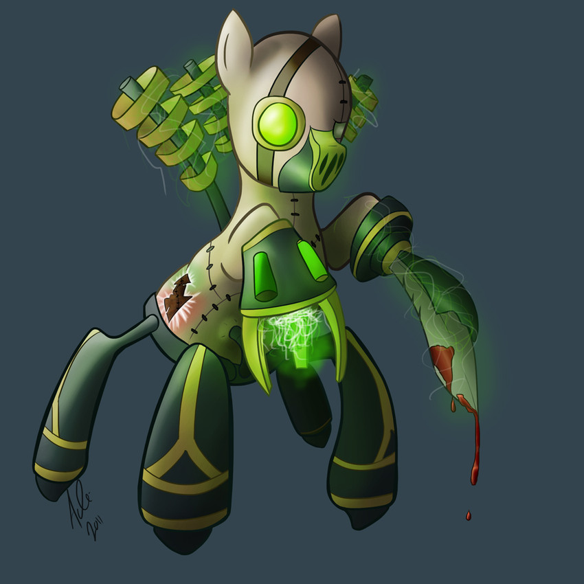urgot (friendship is magic and etc) created by unknown artist