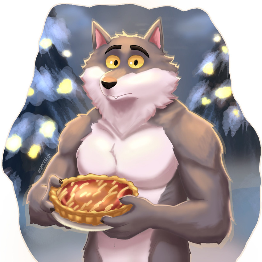the first wolf (intermarche unloved) created by maosenfox