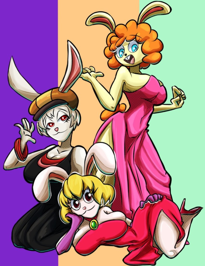 carrot, secretary tammy, and sorrel (dragon ball super and etc) created by maikyoh