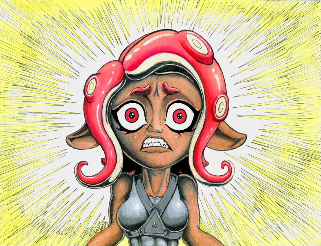 agent 8 (nintendo and etc) created by tezca nahuac