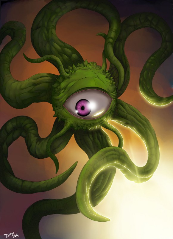 shuma-gorath (doctor strange (series) and etc) created by alexis-kurosawa