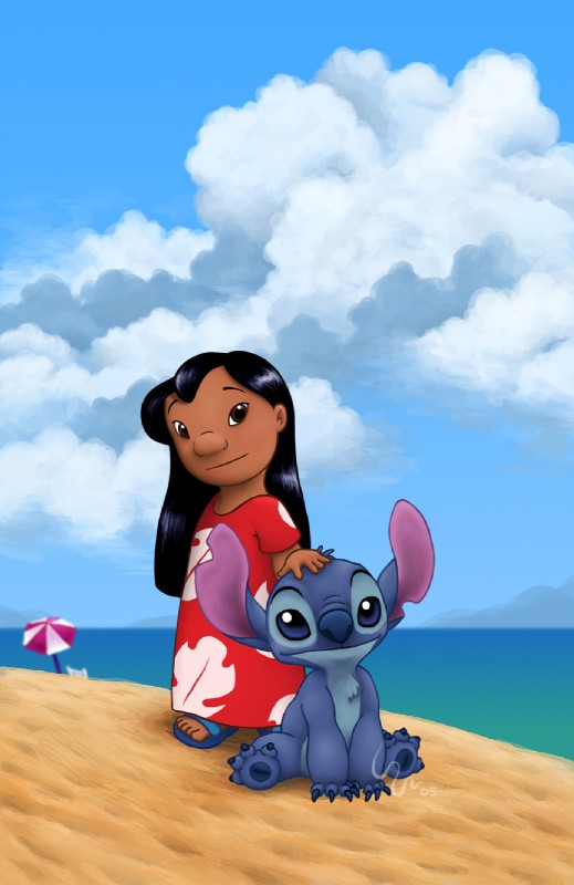 lilo pelekai and stitch (lilo and stitch and etc) created by ribera