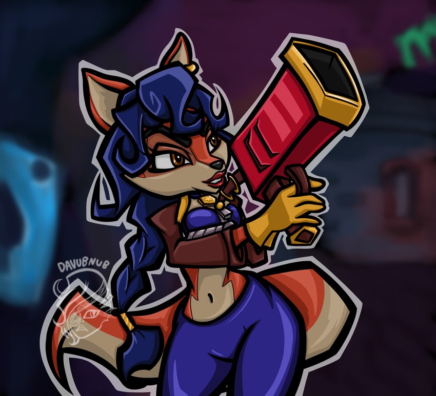 carmelita fox (sony interactive entertainment and etc) created by davubnub