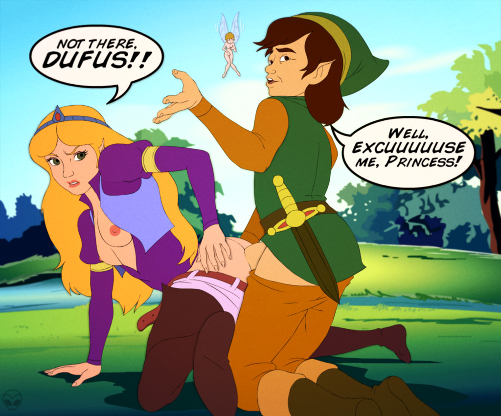 link, princess zelda, and spryte (the legend of zelda and etc) created by zone