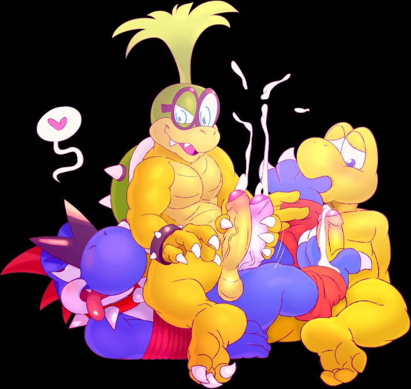 boshi, iggy koopa, and koopaling (super mario rpg legend of the seven stars and etc) created by tderek99