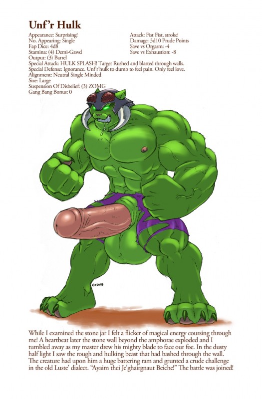 hulk (gideon's bestiary and etc) created by gideon