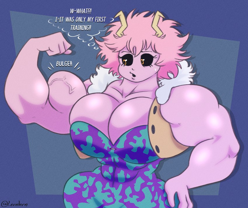 ashido mina (my hero academia) created by lerntern