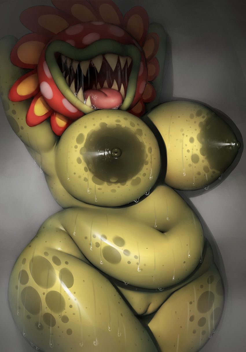 petey piranha (mario bros and etc) created by ikiki