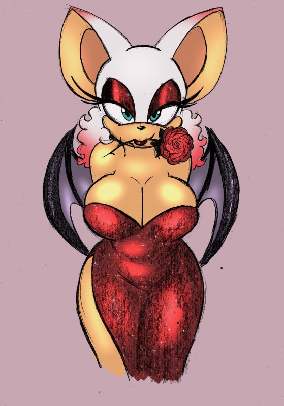 rouge the bat (sonic the hedgehog (series) and etc) created by omegasunburst