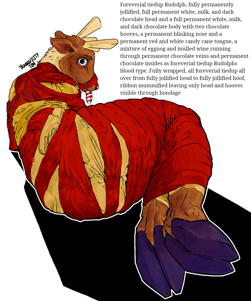 rudolph the red-nosed reindeer (christmas) created by tranquility tom