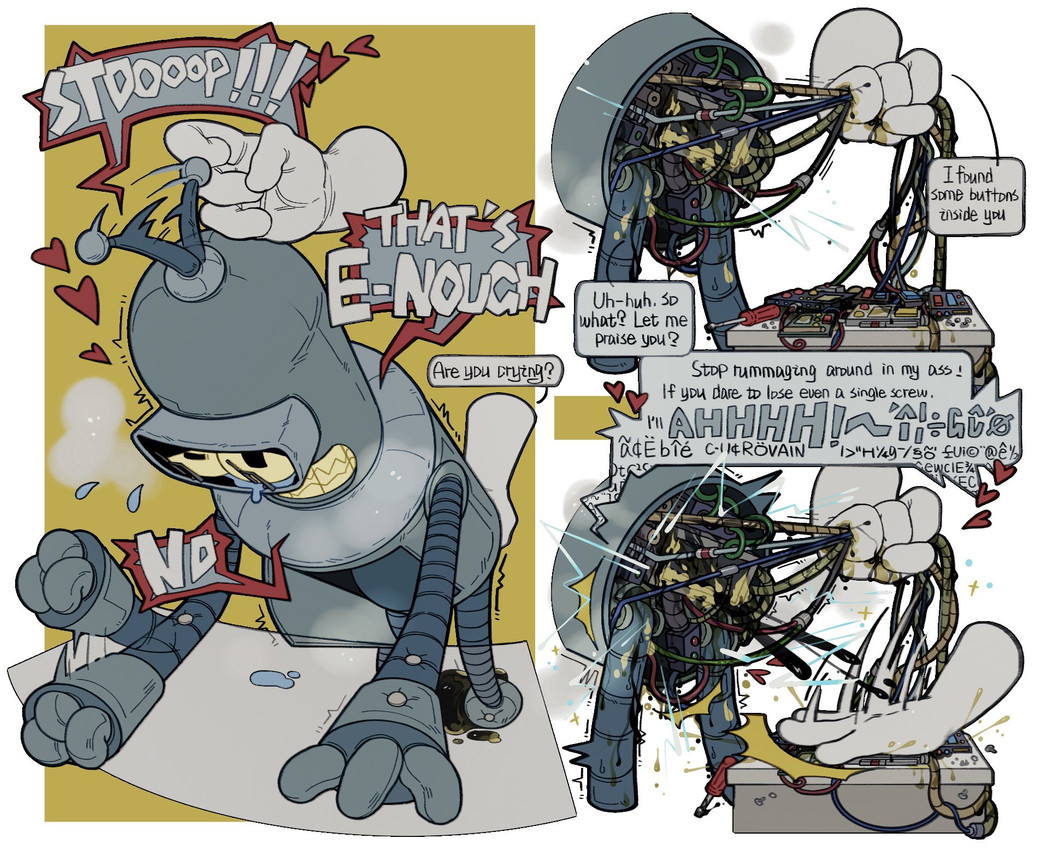 bender bending rodríguez (comedy central and etc) created by banhaibao2