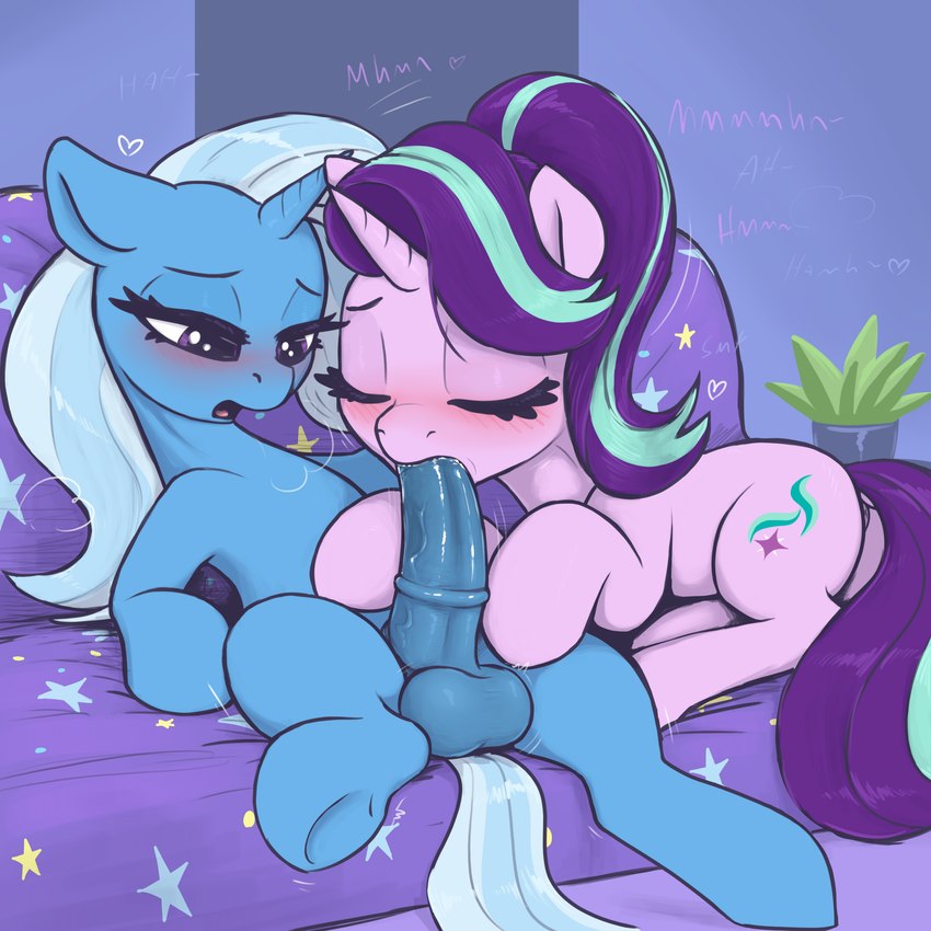 starlight glimmer and trixie (friendship is magic and etc) created by t72b