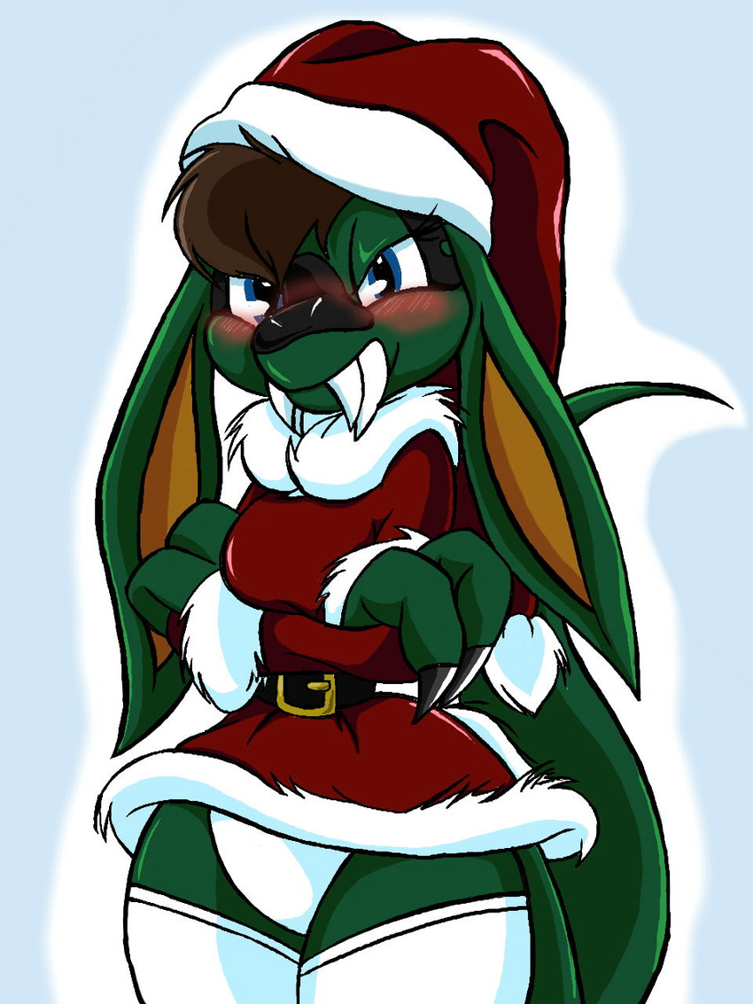 nivanne and santa claus (christmas) created by naivintage