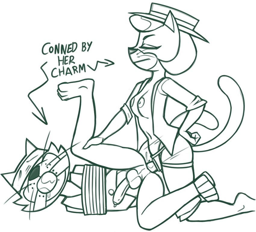 top cat and trixie (top cat (series) and etc) created by redout