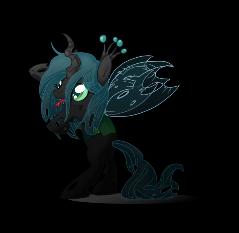 queen chrysalis (friendship is magic and etc) created by luga12345