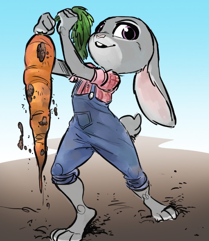 judy hopps (zootopia and etc) created by glacierclear