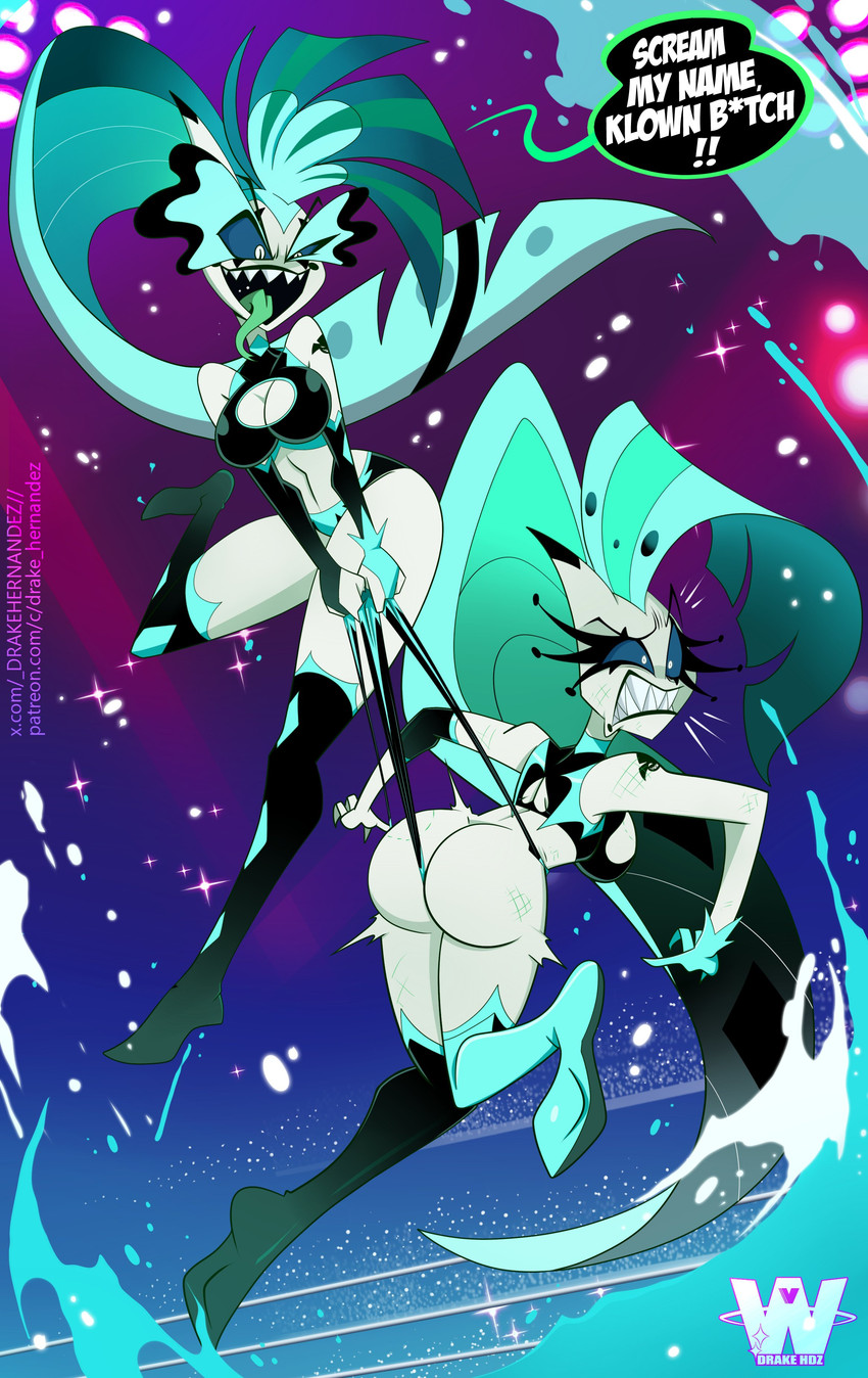 glam and glitz (helluva boss and etc) created by drakehernandez