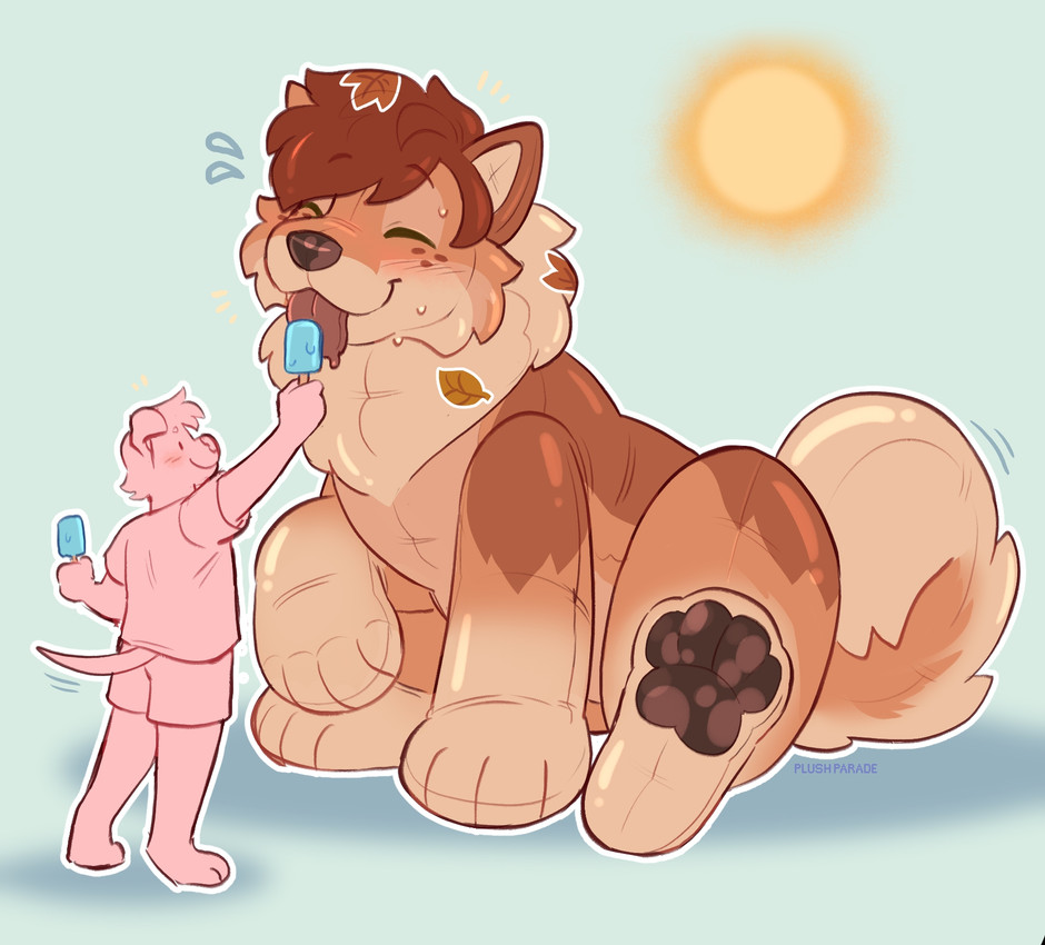 anonymous character created by plushparade