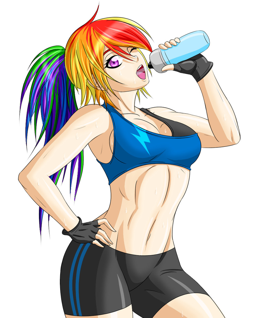 rainbow dash (friendship is magic and etc) created by zantyarz