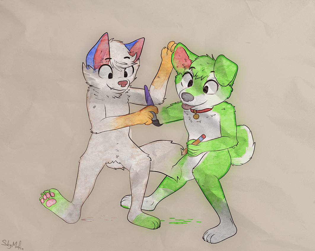 kiwano maxwell and sammy created by skymafia