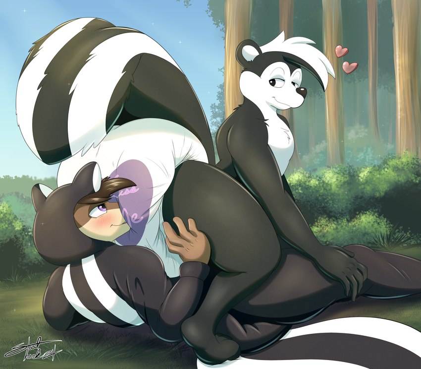 pepe le pew (warner brothers and etc) created by extremius amphibious