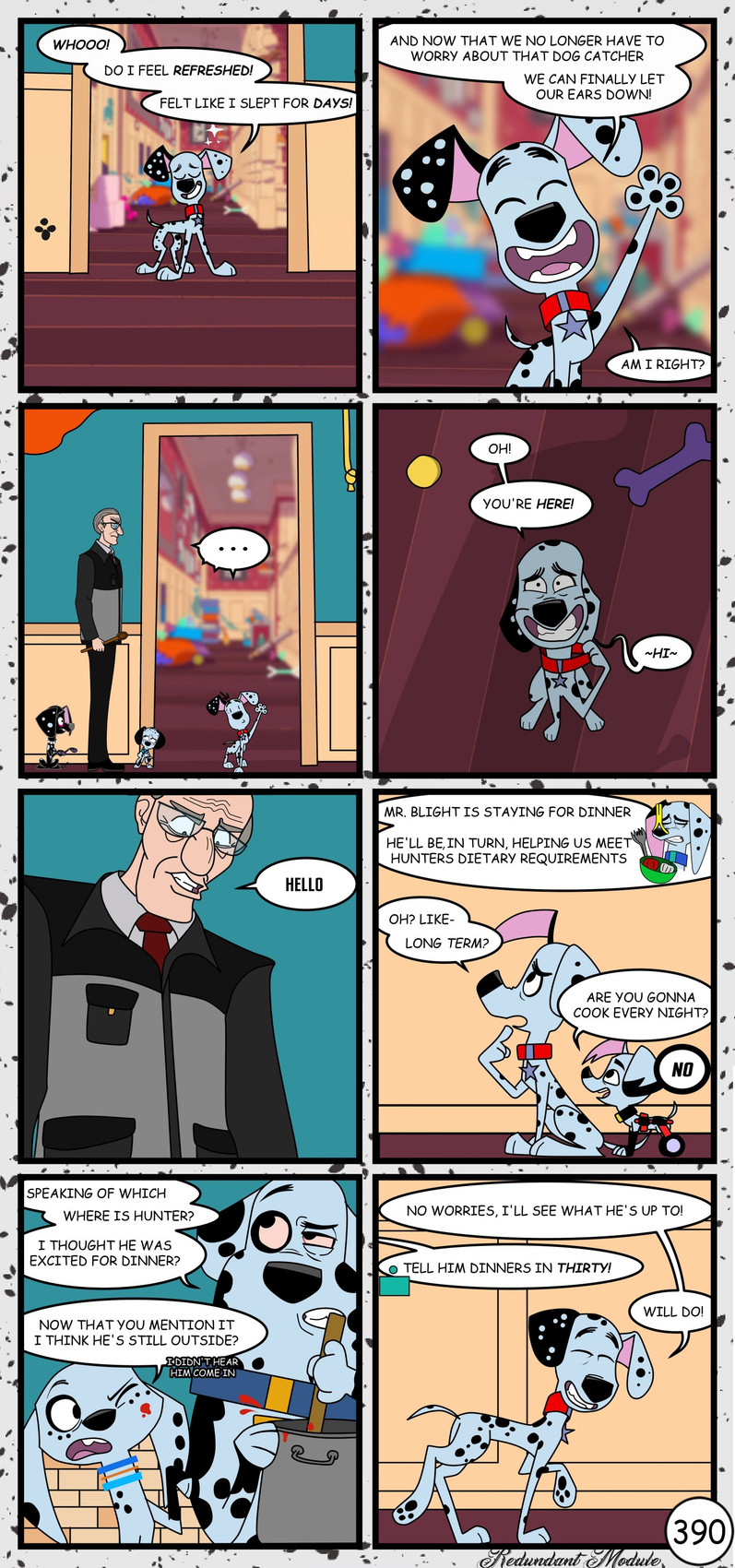 dawkins, delgado, delilah, dante, dolly, and etc (101 dalmatian street and etc) created by redundantmodule