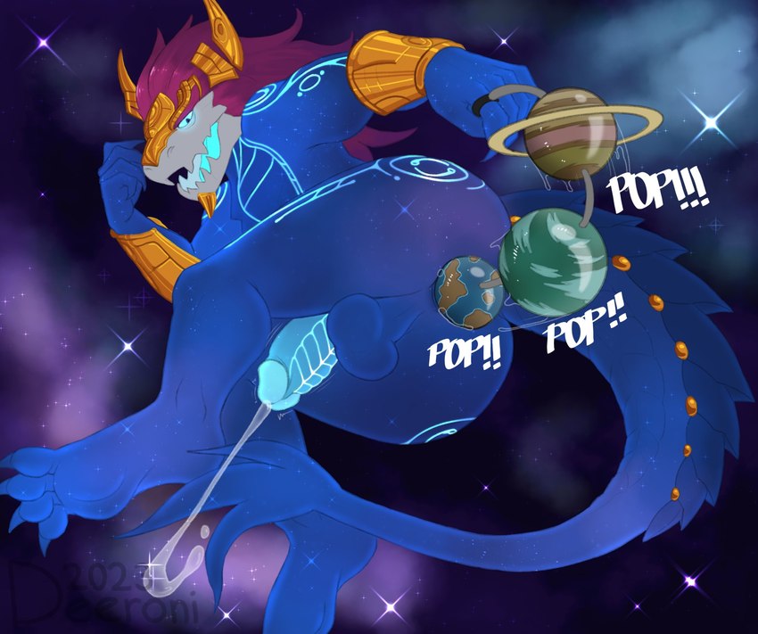 aurelion sol (east asian mythology and etc) created by deeroni