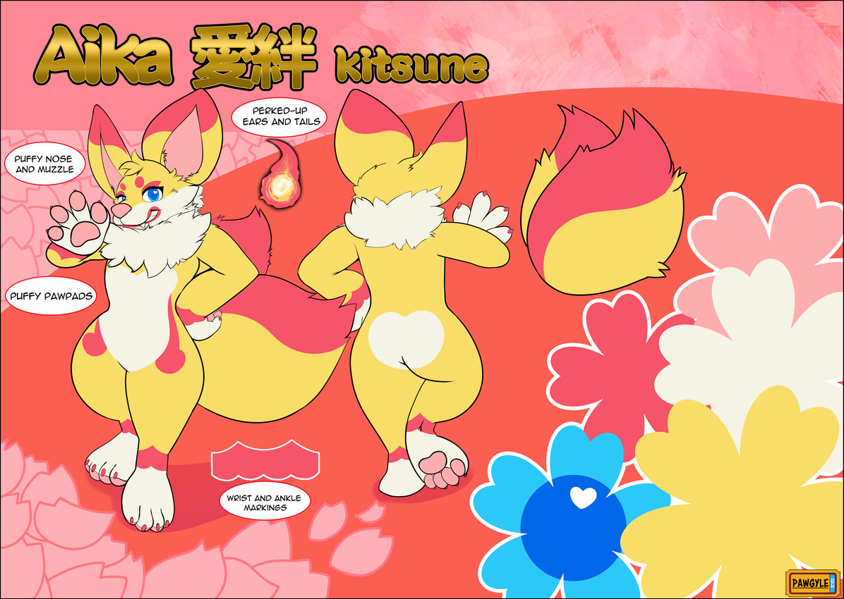 aika (east asian mythology and etc) created by pawgyle and third-party edit