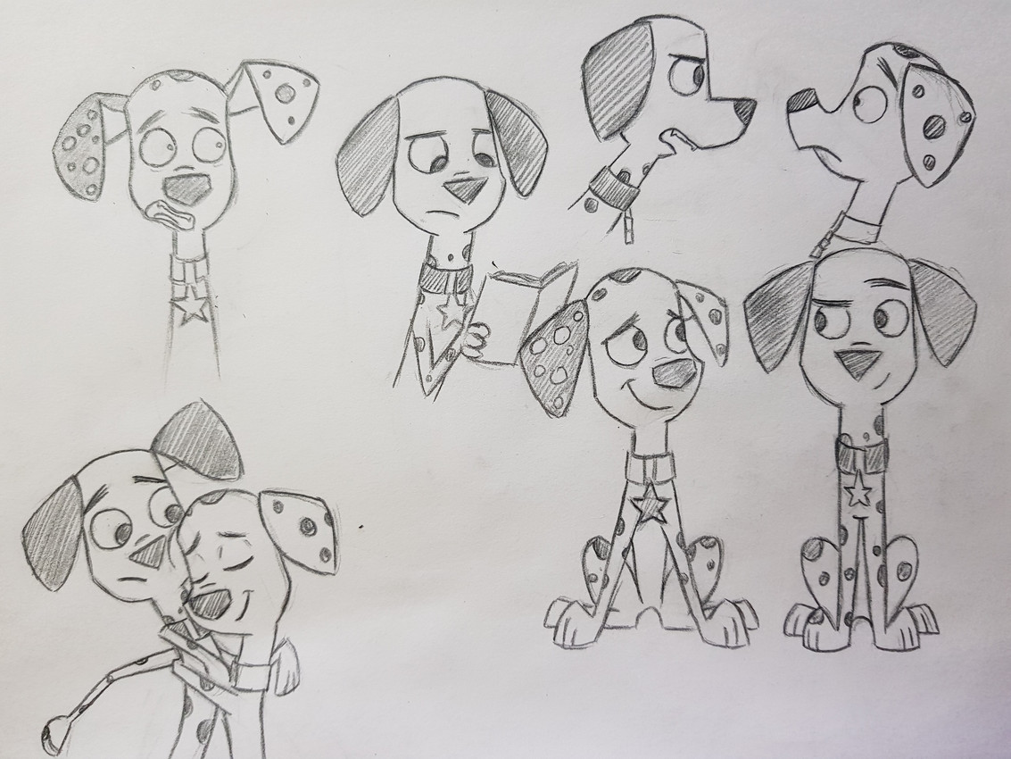 dylan (101 dalmatian street and etc) created by anonymous artist