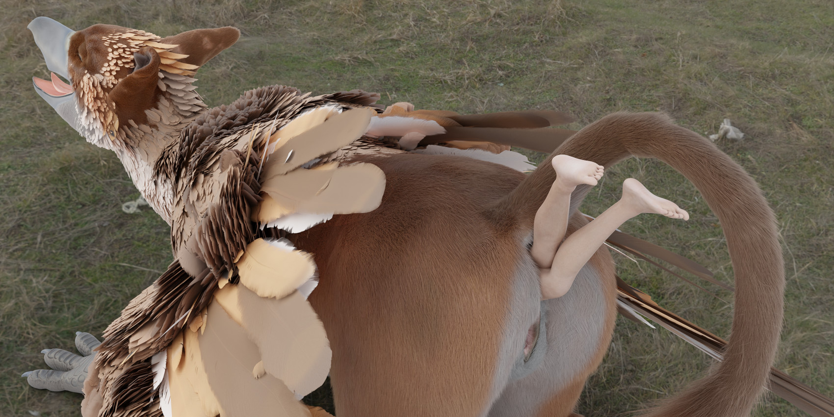 gryphon (mythology) created by racf92