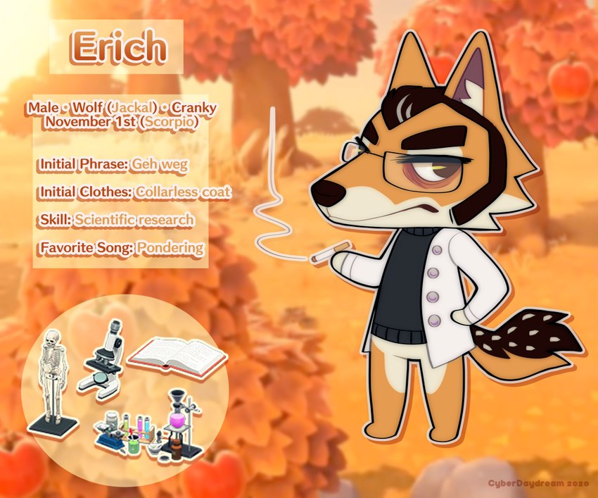 erich and fan character (animal crossing and etc) created by chotpot