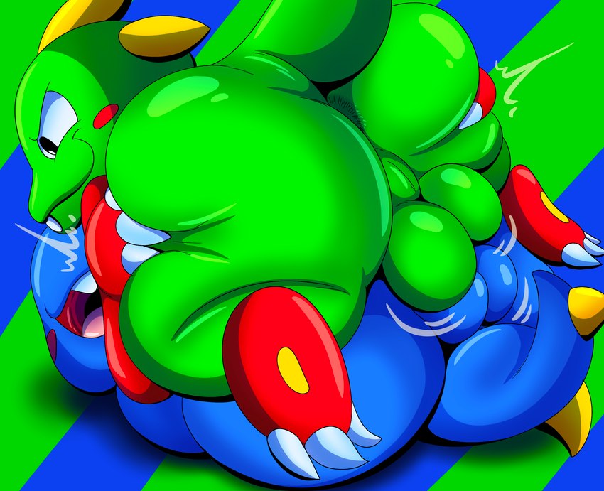 bob and bub (bubble bobble and etc) created by tepigfan101