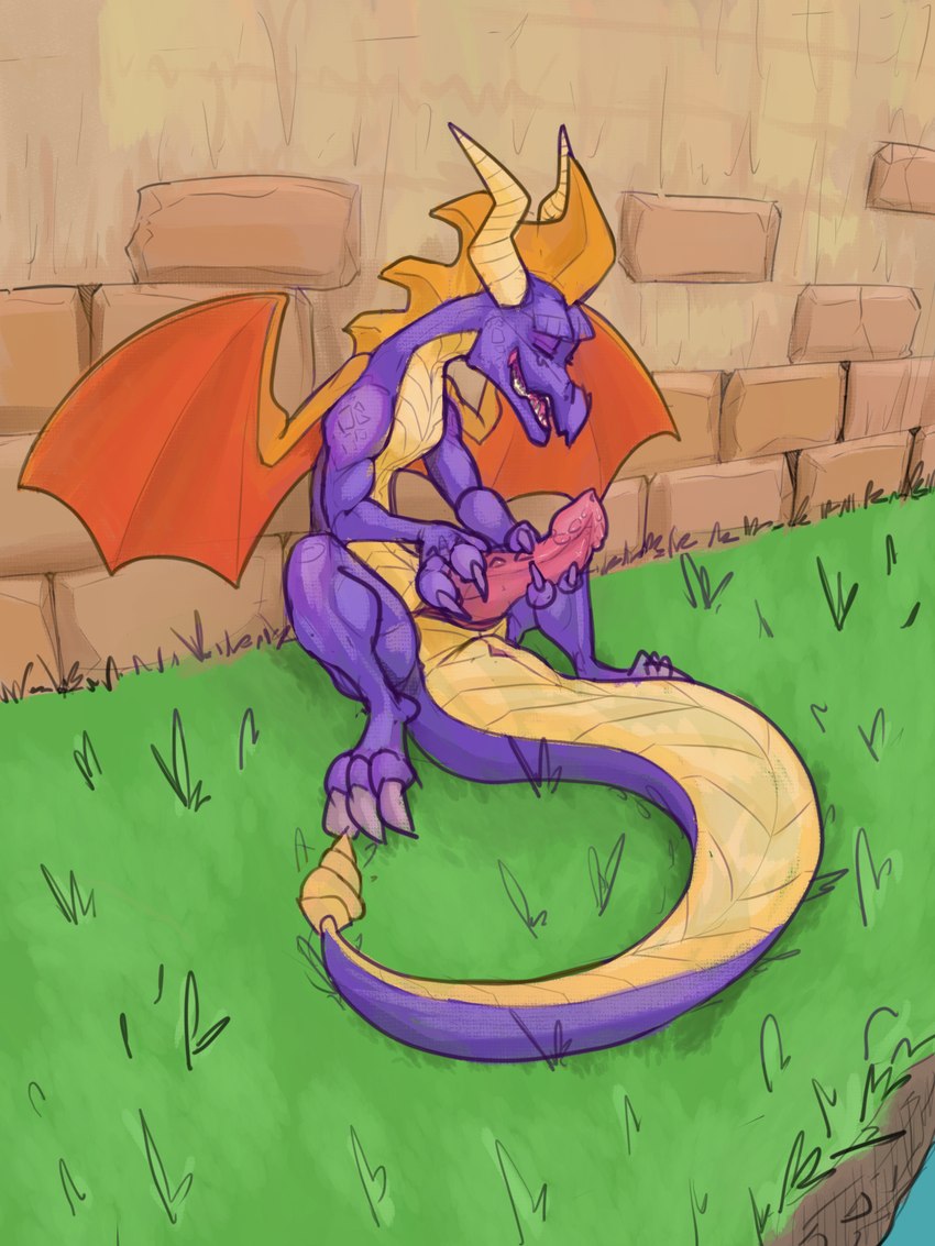 spyro (spyro the dragon and etc) created by thymine