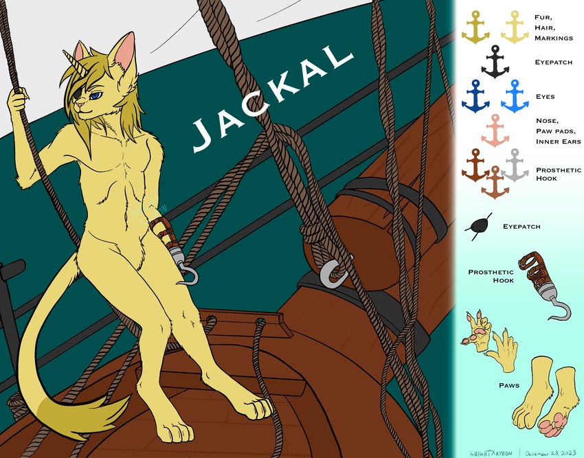 jackal the pirate unikitty created by knightxayvion