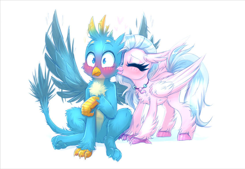 gallus and silverstream (friendship is magic and etc) created by confetticakez