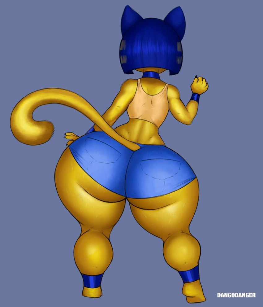 ankha (animal crossing and etc) created by dangodanger