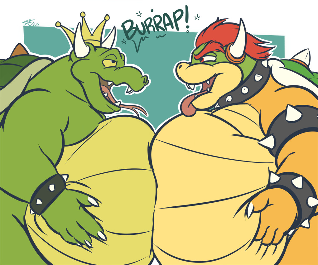 bowser and king koopa (super mario bros super show and etc) created by tanio